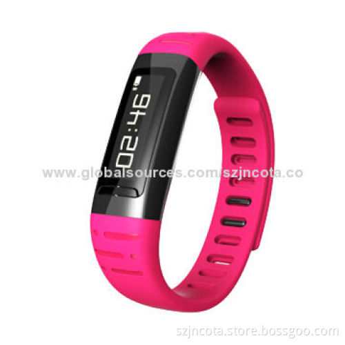 Smart Bracelet with Multifunction, Compatible to iOS and Android OSNew
